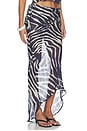 view 2 of 6 FALDA MAXI SIRENUSA in Blue Zebra