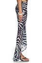 view 3 of 6 FALDA MAXI SIRENUSA in Blue Zebra