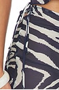 view 6 of 6 FALDA MAXI SIRENUSA in Blue Zebra