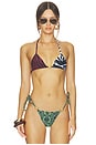 view 1 of 5 HAUT DE MAILLOT DE BAIN SPLASH in 2 Tone Safari