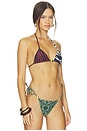 view 2 of 5 HAUT DE MAILLOT DE BAIN SPLASH in 2 Tone Safari