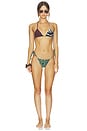 view 4 of 5 HAUT DE MAILLOT DE BAIN SPLASH in 2 Tone Safari