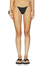 view 1 of 4 Splash Bikini Bottom in Black