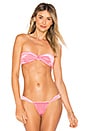 view 1 of 4 HAUT DE MAILLOT DE BAIN RIO in Pink Velvet