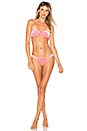 view 4 of 4 HAUT DE MAILLOT DE BAIN RIO in Pink Velvet