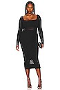 view 3 of 6 Jamie Midi Dress in Black