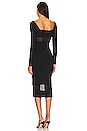 view 6 of 6 Jamie Midi Dress in Black