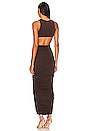 view 6 of 6 Hannah Maxi Dress in Chocolate