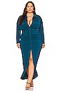view 1 of 6 Claudia Maxi Dress in Dark Teal
