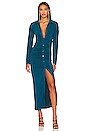 view 2 of 6 Claudia Maxi Dress in Dark Teal