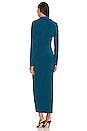 view 6 of 6 Claudia Maxi Dress in Dark Teal