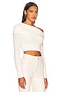 view 5 of 10 Lindsay Off Shoulder Sweater in Ivory