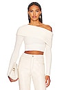 view 1 of 10 Lindsay Off Shoulder Sweater in Ivory