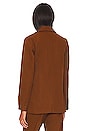 view 7 of 11 Cait Blazer in Brown
