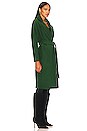 view 6 of 7 Brooks Waist Tie Coat in Forest Green