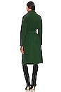 view 7 of 7 Brooks Waist Tie Coat in Forest Green