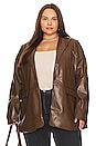 view 3 of 11 VESTE CHLOE in Chocolate Brown