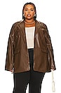 view 4 of 11 VESTE CHLOE in Chocolate Brown