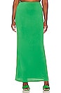 view 3 of 10 Lucy Maxi Skirt in Green