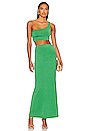 view 7 of 10 Lucy Maxi Skirt in Green
