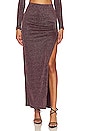 view 2 of 11 Bailey Maxi Skirt in Burgundy