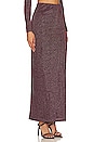 view 5 of 11 Bailey Maxi Skirt in Burgundy