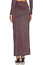view 6 of 11 Bailey Maxi Skirt in Burgundy
