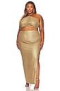 view 10 of 10 DANIELLA トップ in Metallic Gold