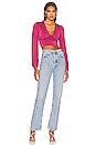 view 7 of 10 Stephanie Top in Wine Red