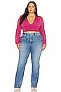 view 9 of 10 Stephanie Top in Wine Red