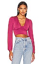 view 2 of 10 Stephanie Top in Wine Red