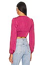 view 6 of 10 Stephanie Top in Wine Red