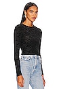 view 5 of 10 Ella Top in Black Tiger