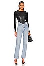 view 7 of 10 Ella Top in Black Tiger