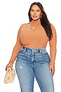 view 3 of 12 Margo Cut Out Bodysuit in Caramel