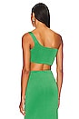 view 6 of 10 Lauren One Shoulder Top in Green