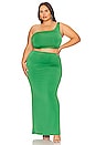 view 9 of 10 Lauren One Shoulder Top in Green