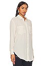 view 5 of 10 Michelle Button Up Shirt in Bone