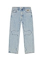 view 6 of 7 Cross Denim Pant in Bleached Indigo