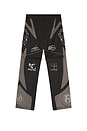 view 7 of 7 Racer Patch Convertible Pant in Black