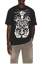view 1 of 5 T-SHIRT in Black & White