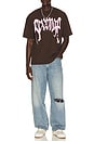 view 3 of 4 Tシャツ in Brown & Pink
