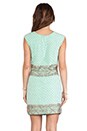 view 4 of 5 VESTIDO in Mint & Rosegold