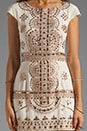 view 5 of 6 Lola-Lola Dress en Ivory/Rosegold in Ivory & Rosegold