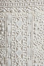 view 6 of 6 Lola-Lola Silk Cap Sleeve Dress in White/White in White & White