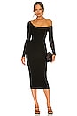 view 1 of 3 Off Shoulder Dress in Black