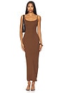 view 1 of 3 Londyn Modal Slip Dress in Chocolate