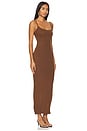 view 2 of 3 Londyn Modal Slip Dress in Chocolate