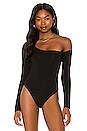 view 2 of 5 Off Shoulder Bodysuit in Black