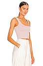 view 2 of 4 Signature Tank Crop in Mauve